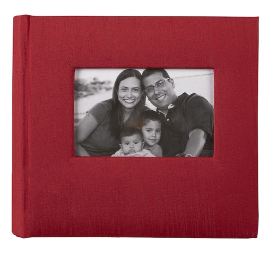 Crimson Silky Photo Album by Recollections&#xAE;